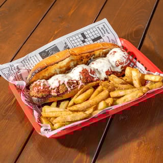 Meatball Sub w/ Fries